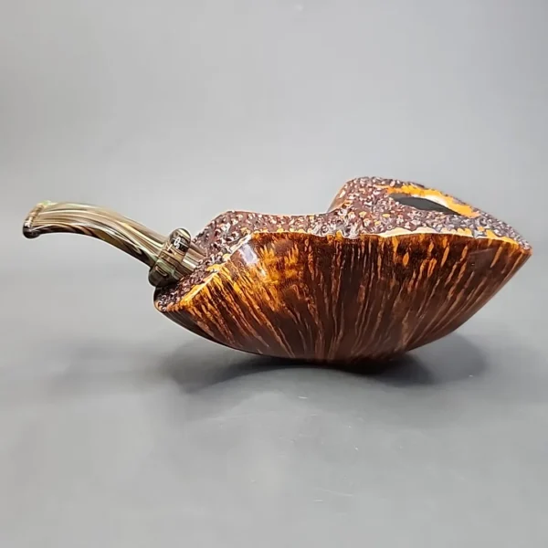 Peder Jeppesen Ida 5 Smooth Freehand Estate Briar Pipe, Unsmoked - Image 7