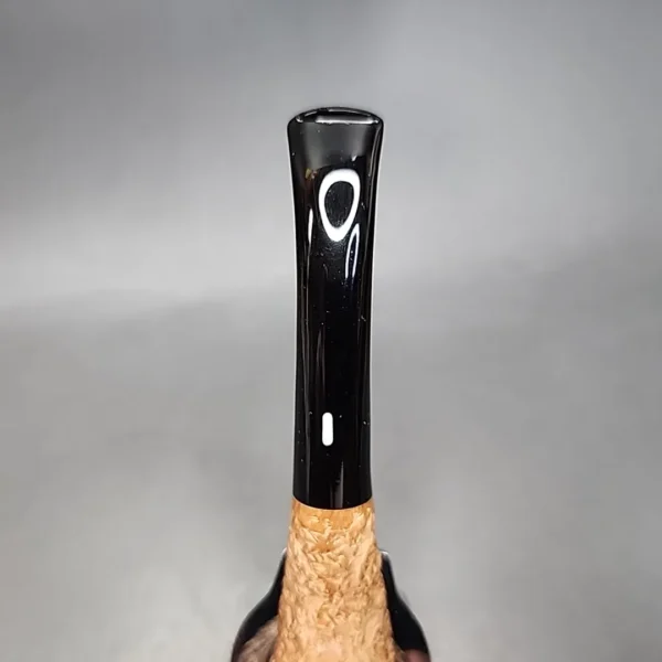Castello Natural Virgin KK Bent Apple Estate Briar Pipe, Unsmoked [SOLD] - Image 7