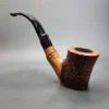 Radice Rind Cherrywood with Faux Bamboo Estate Briar Pipe, Italian Estates - Image 7
