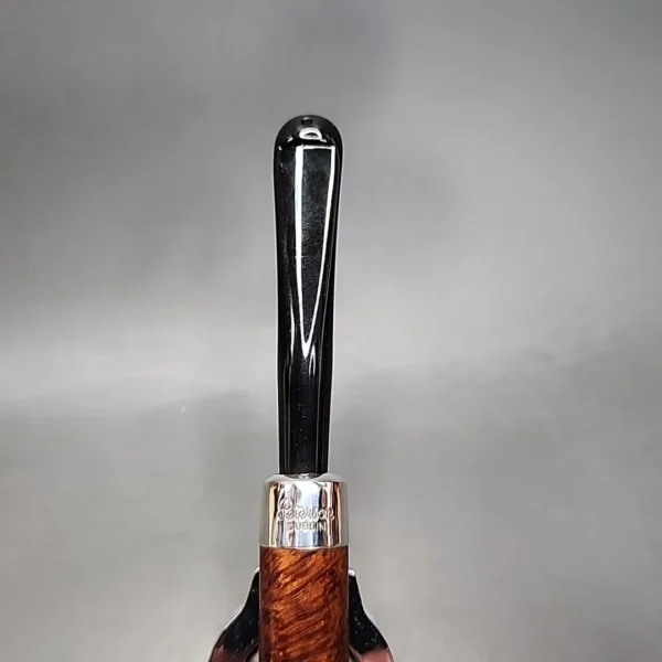 Peterson Silver Mounted Army 101 Smooth Billiard Estate Briar Pipe, Irish Estates [SOLD] - Image 7