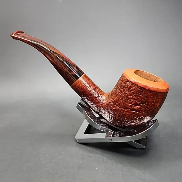 Clairmont by Tom Spanu, Sandblasted Dublin Estate Briar Pipe, Unsmoked [SOLD] - Image 7