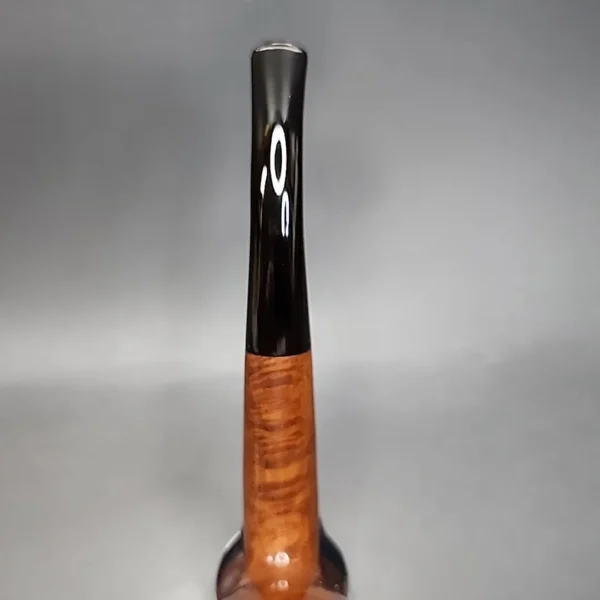 Hilson Magnum Meerschaum Lined Bent Billiard Estate Briar Pipe - Image 7