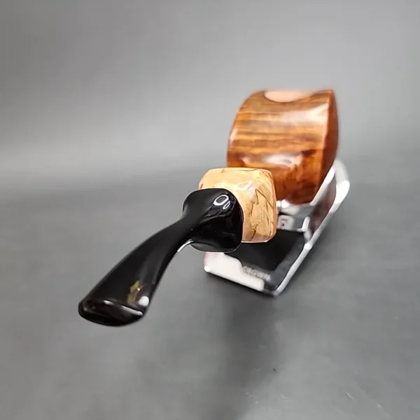 PapaBearPipes Smooth Fugu Handmade Briar Pipe, New - Image 7