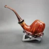 PapaBearPipes Smooth Danish Egg, Handmade Briar Pipe, New - Image 7