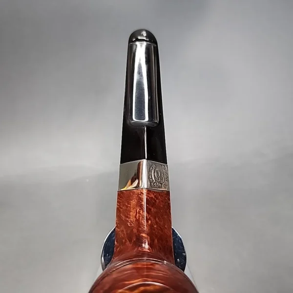 Peterson Aran 150 Smooth Straight Bulldog Estate Briar Pipe, Irish Estates [SOLD] - Image 7