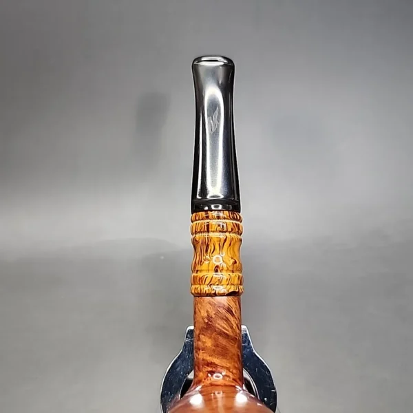 Butz Choquin Maitre Pipier Spot Carved Egg Estate Briar Pipe, French Estates [SOLD] - Image 7