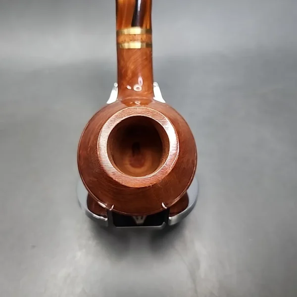 Chacom Corona 427 Smooth Bent Rhodesian Estate Briar Pipe, Unsmoked [SOLD OUT] - Image 7