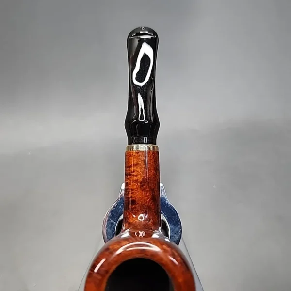 Vauen 6868 Smooth Bent Billiard Estate Briar Pipe, Unsmoked, 9mm - Image 7