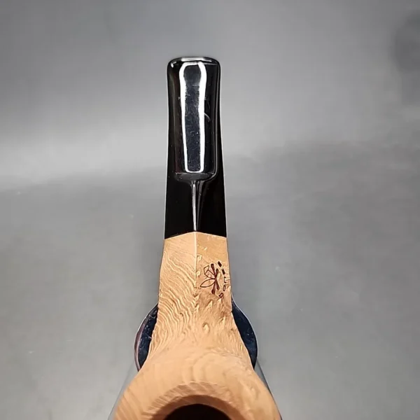 Morgan Bones Straight Bulldog Briar Pipe, New - Image 7
