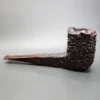 Ferndown Bark Magnum-sized Rusticated Panel Estate Briar Pipe, Unsmoked - Image 7
