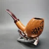 Wojtek Pastuch Bent Egg w/ Plateaux Estate Briar Pipe, Polish Estates - Image 7