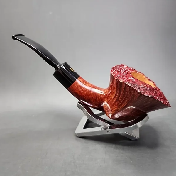 Poul Winslow Crown Collector Smooth Freehand Estate Briar Pipe, Unsmoked [SOLD] - Image 7