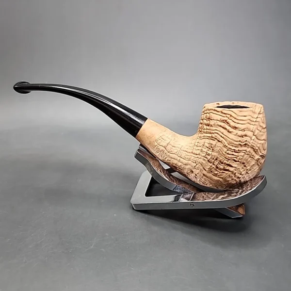 Morgan Bones Bent Billiard Briar Pipe, New - Image 8