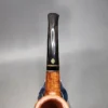 BBB Select 304 Smooth Bent Billiard w/ Brass Estate Briar Pipe, Unsmoked - Image 8