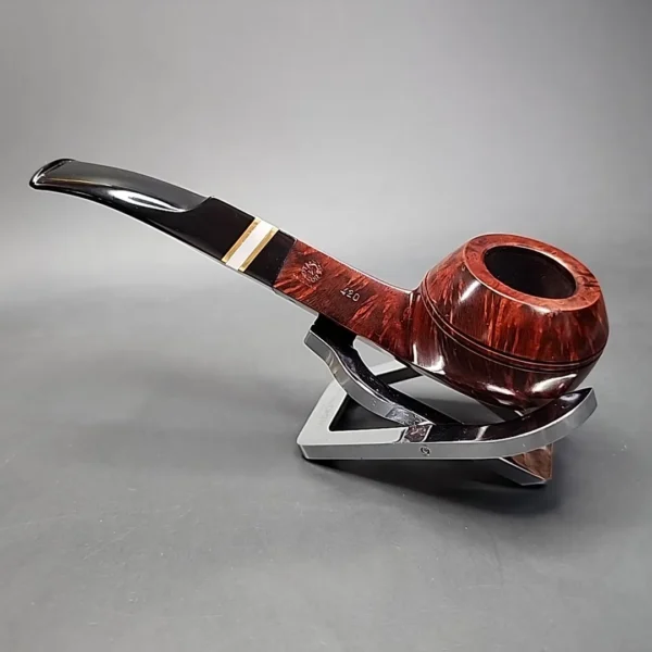 BBB Fiesta 420, Smooth Bent Bulldog Estate Briar Pipe, Unsmoked - Image 8