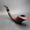 Luigi Viprati Extra Sandblasted Estate Briar Pipe, Unsmoked - Image 8
