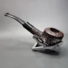 Astleys Rusticated Bullcap Rhodesian Estate Briar Pipe, English Estates - Image 8