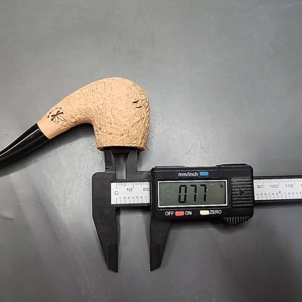Morgan Bones Bent Billiard Briar Pipe, New - Image 8