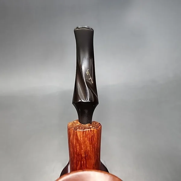 Savinelli Autograph 5, Smooth Bent Dublin Estate Briar Pipe, Unsmoked - Image 8