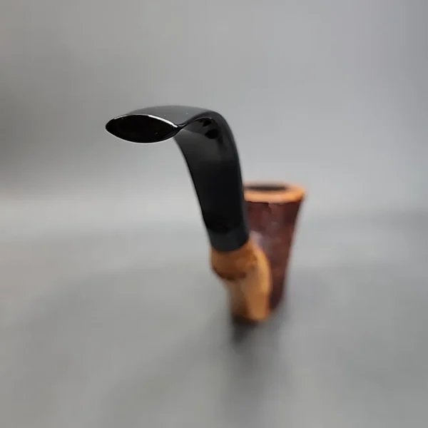 Radice Rind Cherrywood with Faux Bamboo Estate Briar Pipe, Italian Estates - Image 8