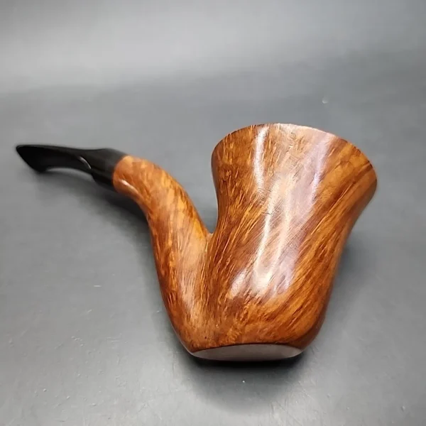 Ed Burak Connoisseur Smooth Bent Dublin Sitter Estate Briar Pipe [SOLD] - Image 8