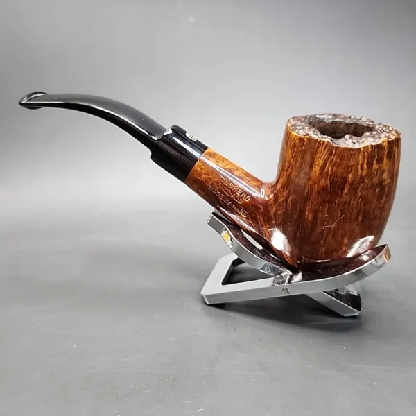 James Upshall P grade Smooth Bent Billiard Estate Briar Pipe, English Estates [SOLD] - Image 8