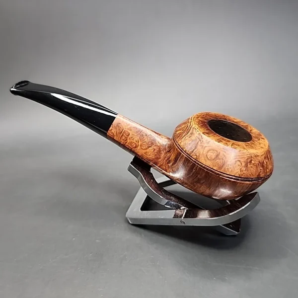 Castello "Castello" KKKK Smooth Bent Bulldog Estate Briar Pipe, Italian Estates [SOLD] - Image 8