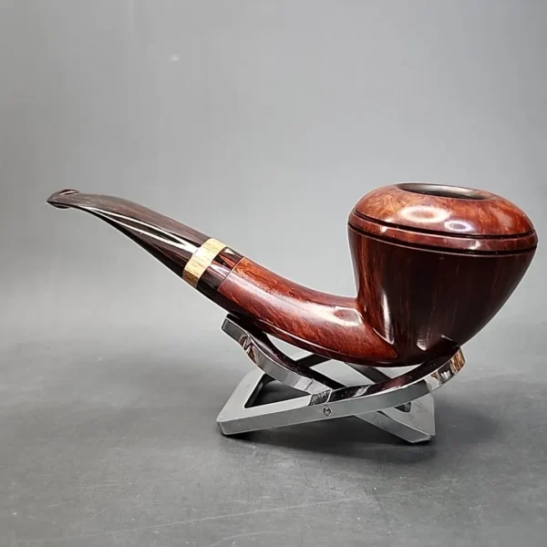 Kurt Balleby Smooth Rhodesian Estate Briar Pipe, Danish Estates, 9mm [SOLD] - Image 8