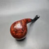 WO Larsen Partially Rusticated Bent Egg Estate Briar Pipe - Image 8