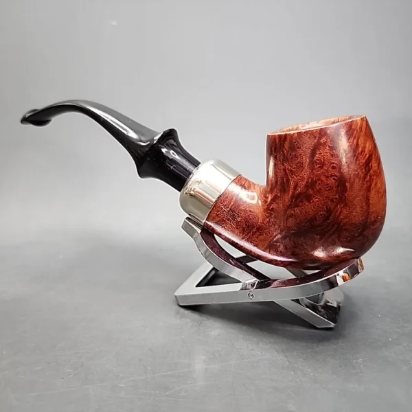 Peterson System Standard 307 Smooth Bent Billiard Estate Briar Pipe, Irish Estates - Image 8