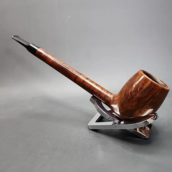 Brakner Deluxe Smooth Lumberman Estate Briar Pipe, Danish Estates - Image 8