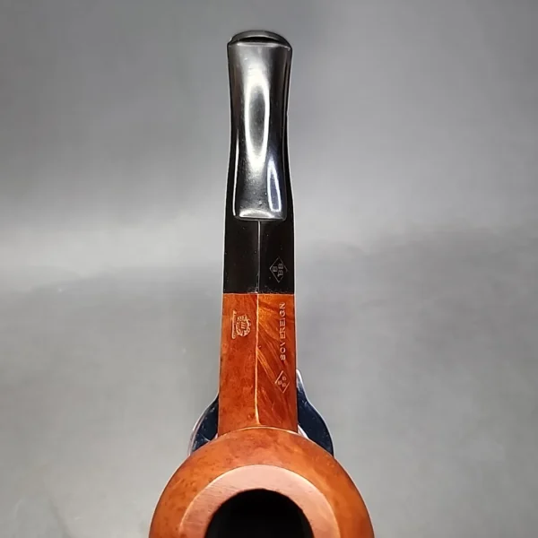 BBB Sovereign Smooth Bent Bulldog Estate Briar Pipe Unsmoked - Image 8