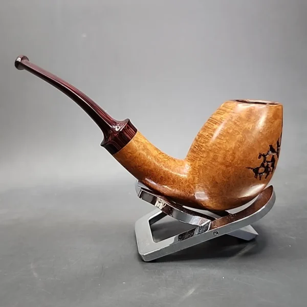 Wojtek Pastuch Bent Egg, Handmade Estate Briar Pipe - Image 8