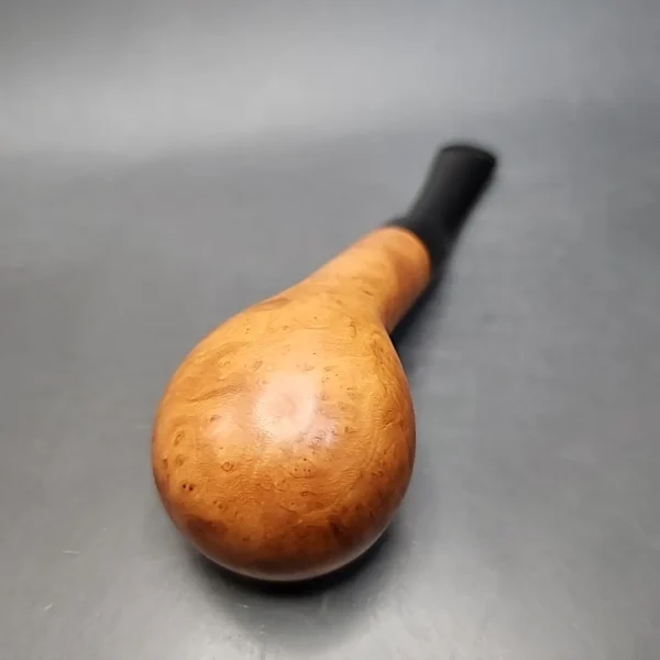 Michel Smooth Bent Apple Estate Briar Pipe Unsmoked - Image 8