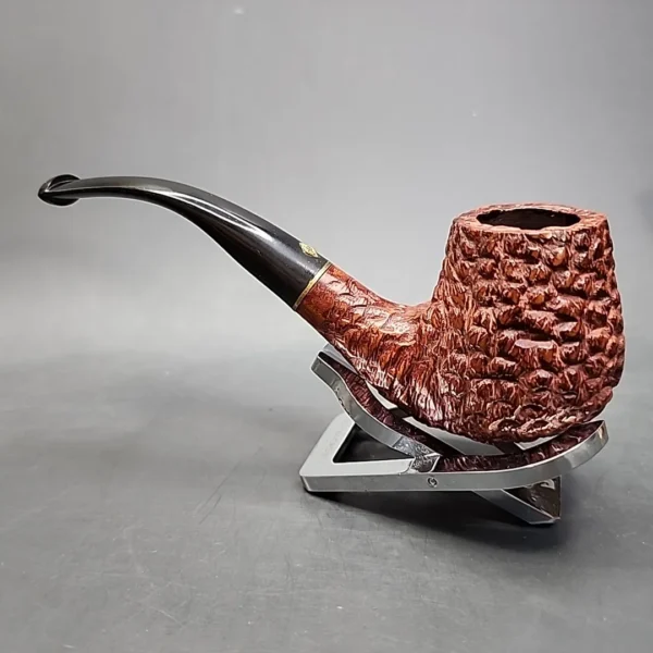 BBB Bolder Grain 20 Bent Brandy Estate Briar Pipe, Unsmoked - Image 8