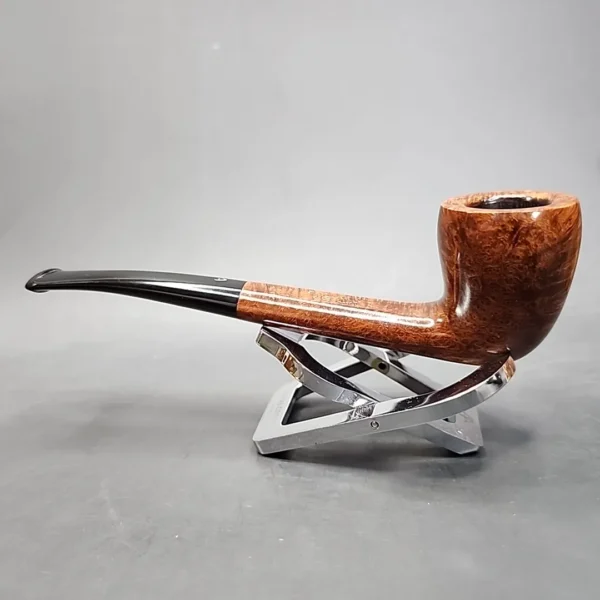 Astleys of London Smooth Bent Pear Estate Briar Pipe, English Estates - Image 8