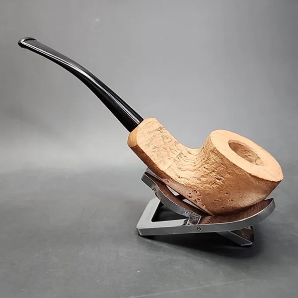 Morgan Bones Bent Pot Briar Pipe, New - Image 9