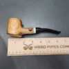 Dapper Olive Wood Meerschaum Lined Poker Estate Pipe - Image 9