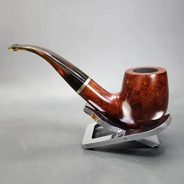 Vauen 3927 Smooth Bent Billiard Estate Briar Pipe, Unsmoked, 9mm - Image 9