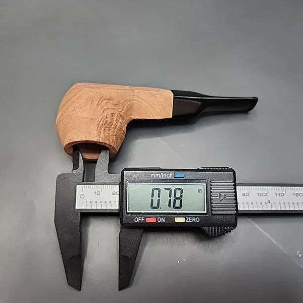 Morgan Bones Straight Bulldog Briar Pipe, New - Image 9