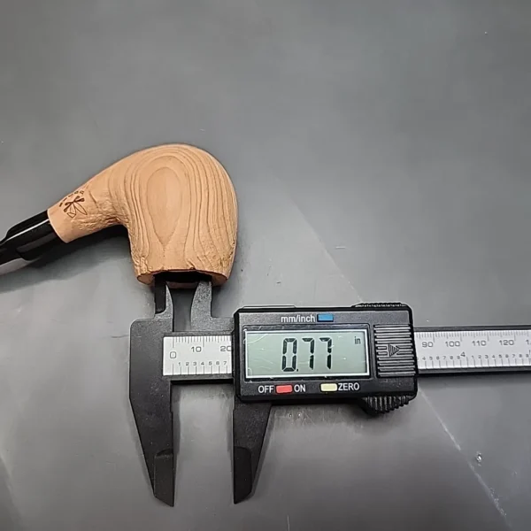 Morgan Bones Bent Brandy Briar Pipe, New - Image 9