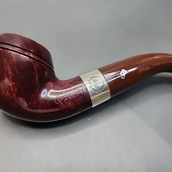 Peterson Irish Harp 999 Smooth Bent Rhodesian Briar Pipe, New - Image 9