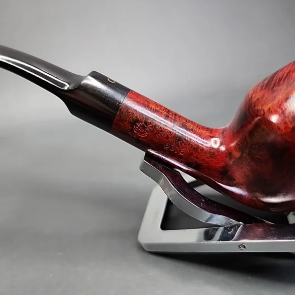 Orlik Rose 5378 Smooth Bent Rhodesian Estate Briar Pipe, Unsmoked - Image 9