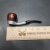 BBB Peacemaker 1 Metal Frame Estate Briar Pipe, Unsmoked - Image 9