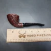 Mastro De Paja Classica Sandblasted Bent Dublin Estate Briar Pipe, Unsmoked - Image 9