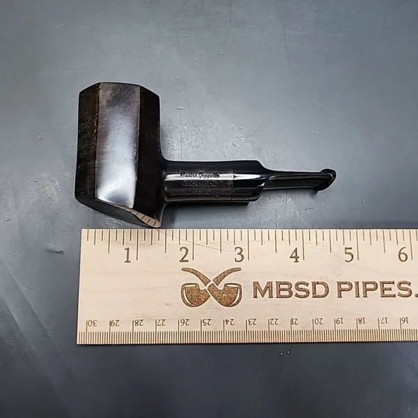 Mastro Geppetto Nose Warmer Poker Estate Briar Pipe, Unsmoked - Image 9