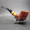 Savinelli Autograph 6 N Sandblasted Freehand Estate Briar Pipe, Unsmoked - Image 9