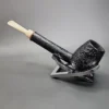 Nathan Armentrout Asteroid Finish Handmade Briar Pipe, New - Image 9