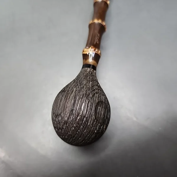 Eric Klodt Bamboo Prince Handmade Morta Pipe, Unsmoked - Image 9