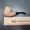 Morgan Bones Bent Billiard Briar Pipe, New - Image 9